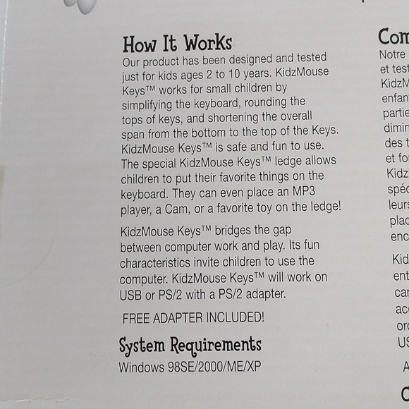 KidzMouse Keys Kid Friendly Computer Keyboard - Picture 10 of 14